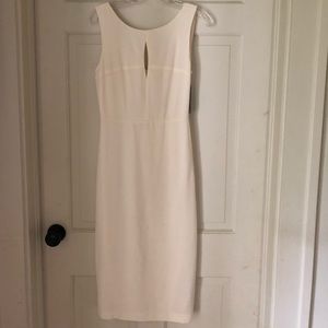 Off White Midi Cocktail dress NWT